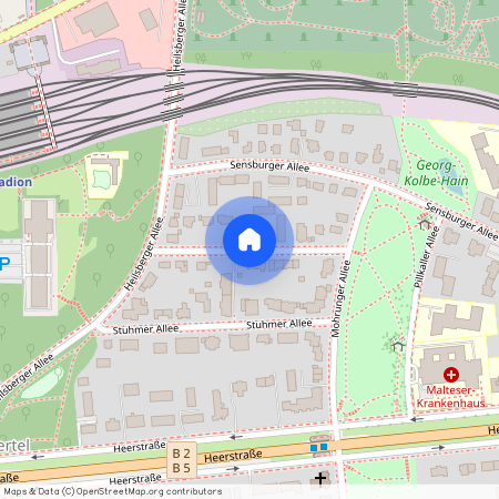 Arysallee, Berlin, Westend, 14055