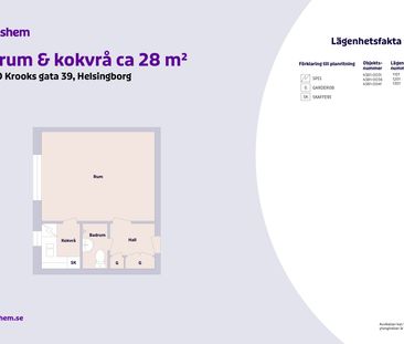 O D Krooks gata 39, Helsingborg - Photo 2