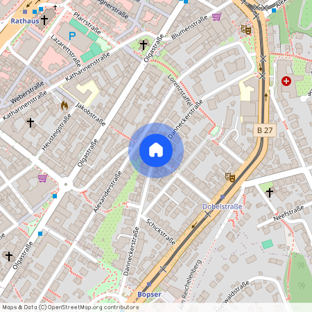 Danneckerstrasse, 70182 Stuttgart