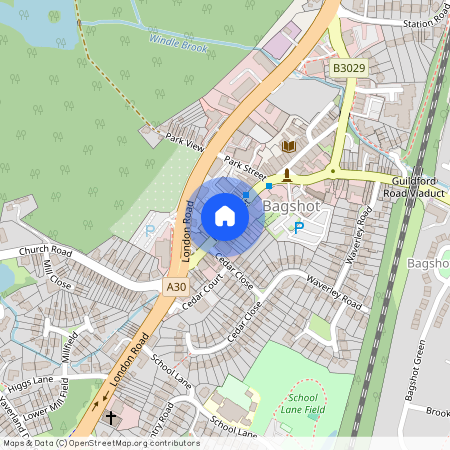 High Street, Bagshot GU19