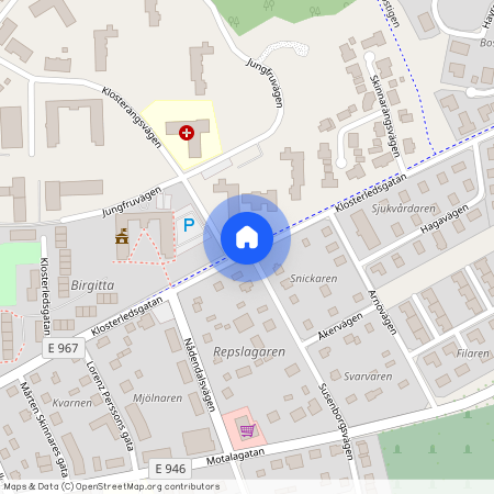 Klosterledsgatan, Vadstena