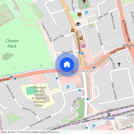 Ewell Road, Cheam Village