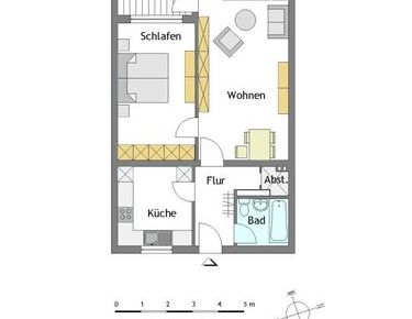 2-Zimmer-Wohnung in Mülheim-Heißen mit Wohnberechtigungsschein - Foto 1