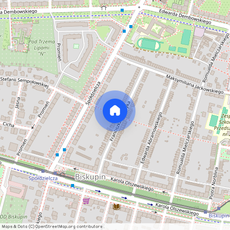 ul. Stefanii Sempołowskiej, Biskupin, Śródmieście, Wrocław, dolnośląskie