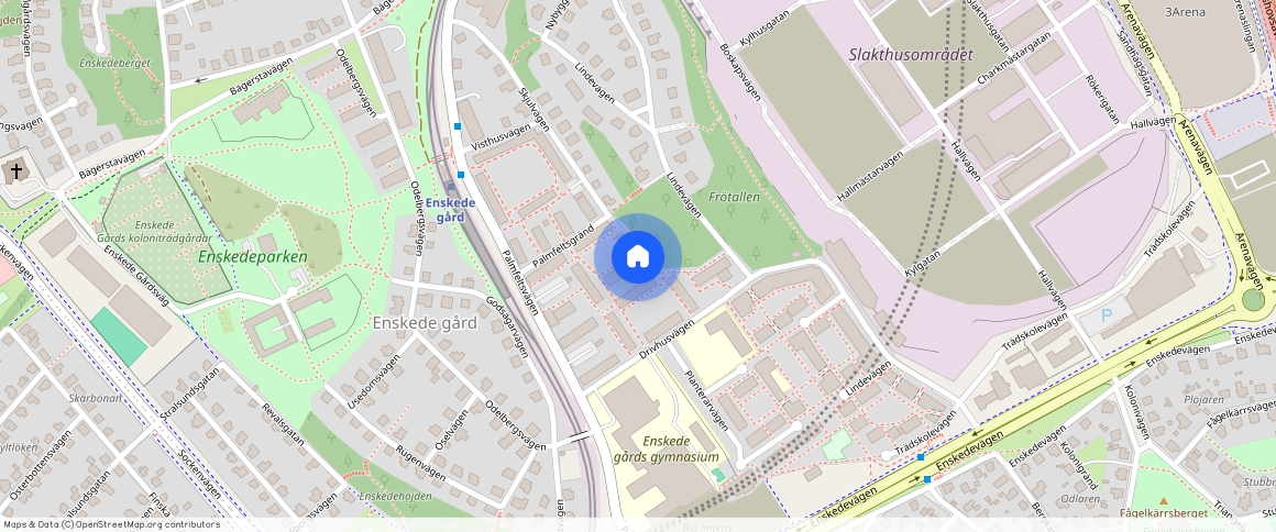 Palmfeltsgränd **, Enskede Gård