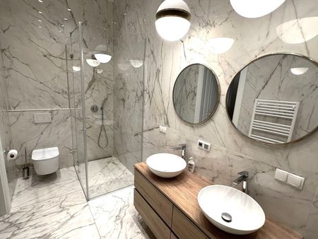 MÖLLWALDPLATZ, U1-NÄHE, 124 m2 ALTBAU, Wohnküche, 2 Zimmer, klimatisiert, 2 Bäder, Parketten, Loggia, 1. Liftstock, provisionsfrei - Foto 3