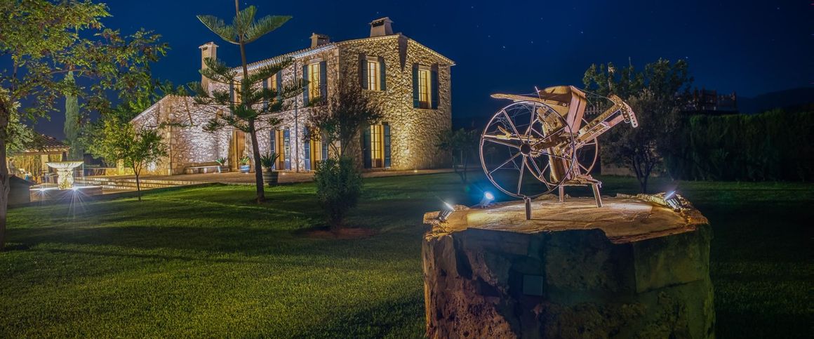 Charmante, im mallorquinischen Stil renovierte Finca in fußläufiger Nähe zum Dorfzentrum von Binissalem verfügbar ab 01. August - Foto 1