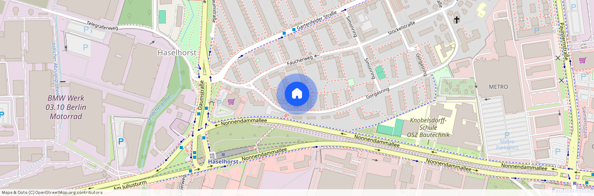 Gorgasring 40A, 13599 Berlin, Spandau / Haselhorst