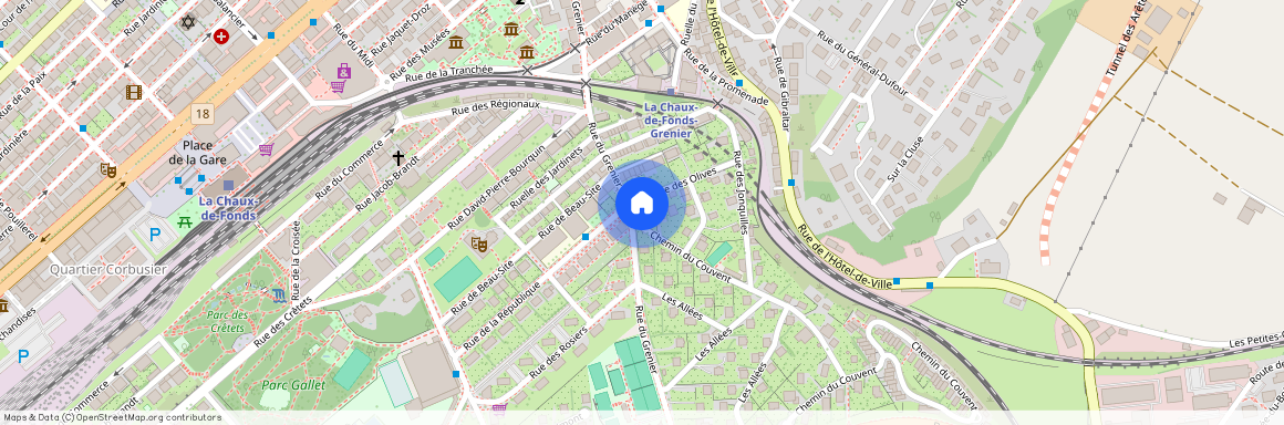 Rue des Olives 2, 2300 La Chaux-de-Fonds