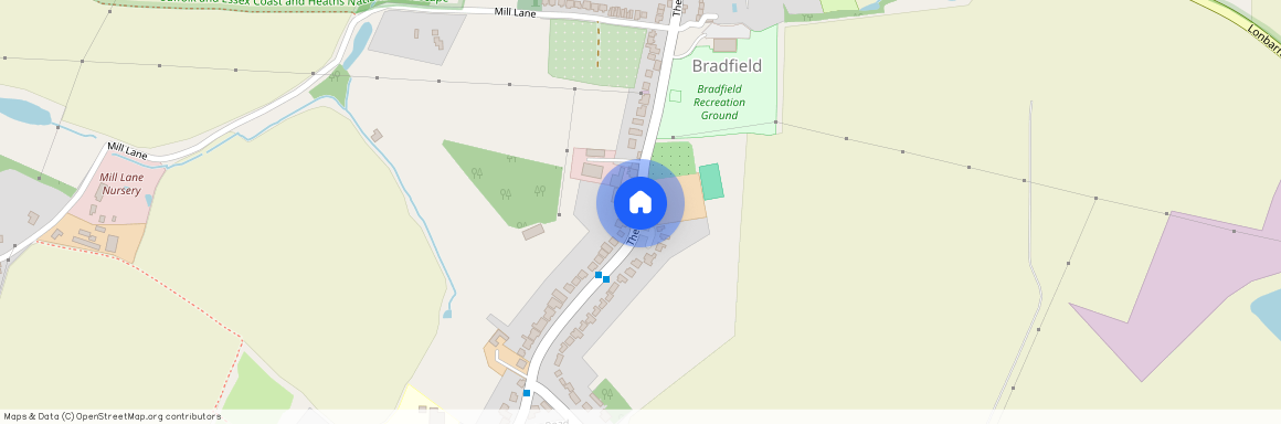 The Street, Bradfield CO11