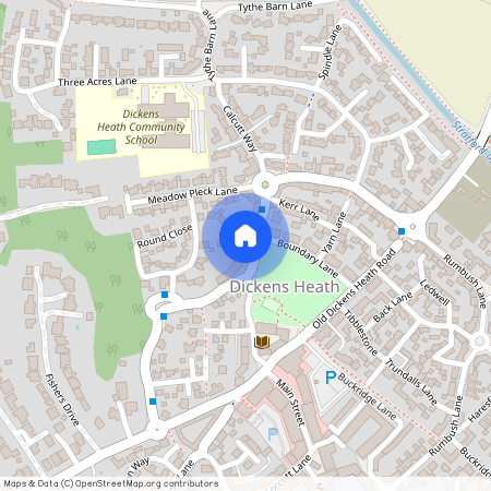 Dickens Heath Road, Dickens Heath, Solihull, West Midlands, B90