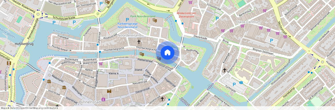 Thorbeckegracht 7-B, Noordereiland, 8011VL, Zwolle