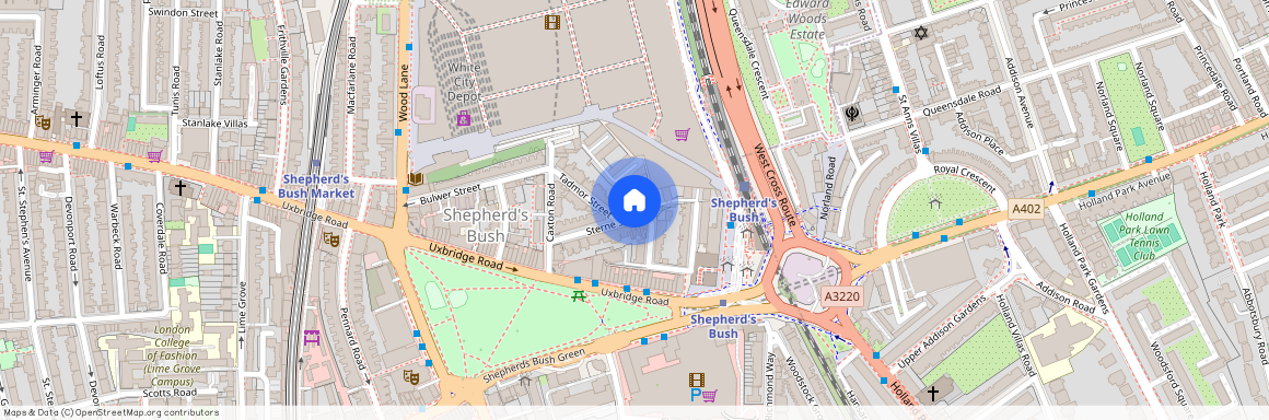 Bourbon Lane, Shepherd's Bush, London, W12