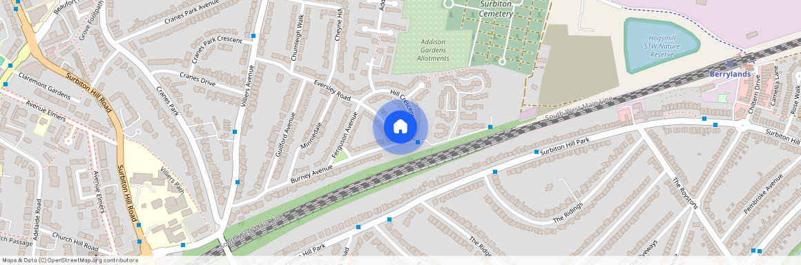 Hill Crescent, SURBITON KT5