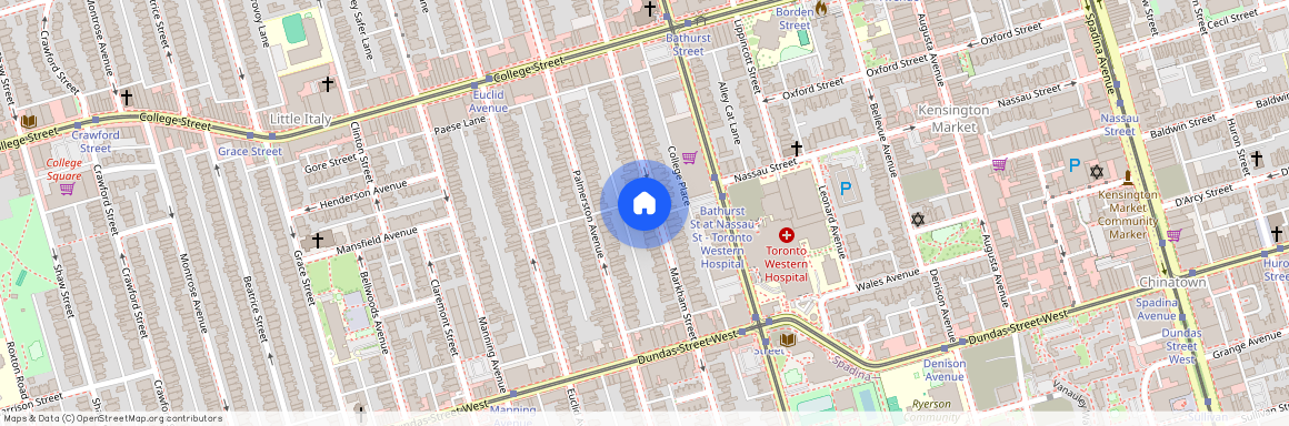 222 Markham Street #Bsmt, Toronto, Trinity-Bellwoods