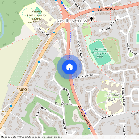 Darlington Road, Darlington Road, Durham, DH1