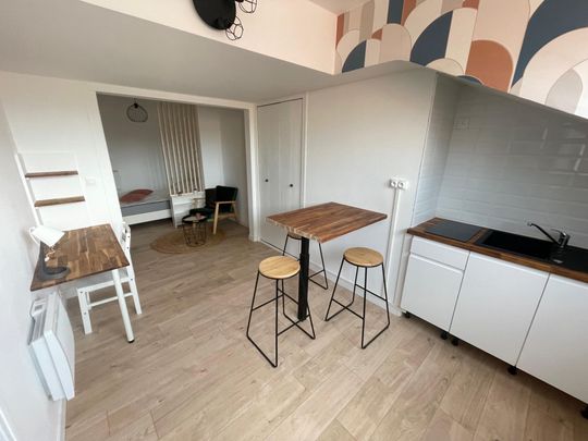 LOCATION GRAND STUDIO MEUBLÉ RUE BRAUHAUBAN - Photo 1