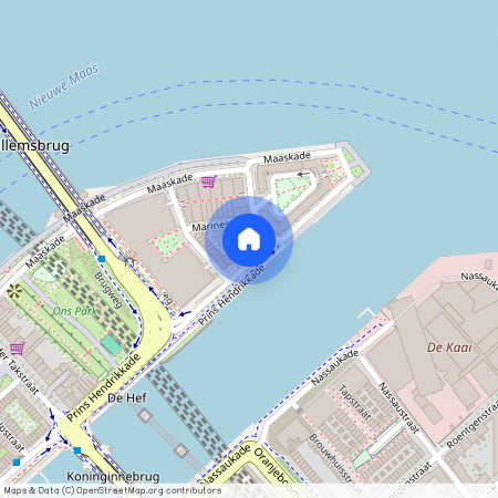 Prins Hendrikkade 11-N, Noordereiland, 3071KB, Rotterdam