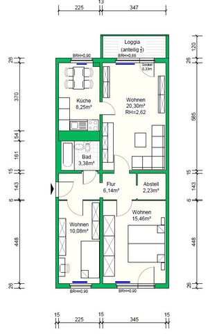 Einzug ab sofort möglich - 3-Raumwohnung mit Balkon und Aufzug - Foto 5