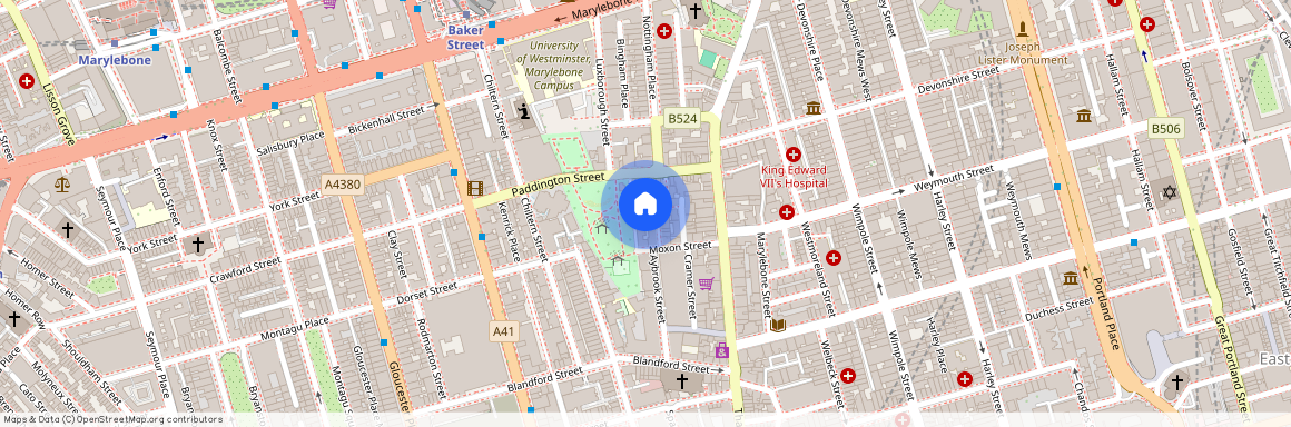 Ossington Buildings, W1U 4BQ, London