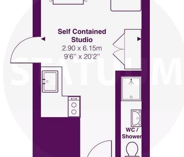 Studio to rent - Photo 2