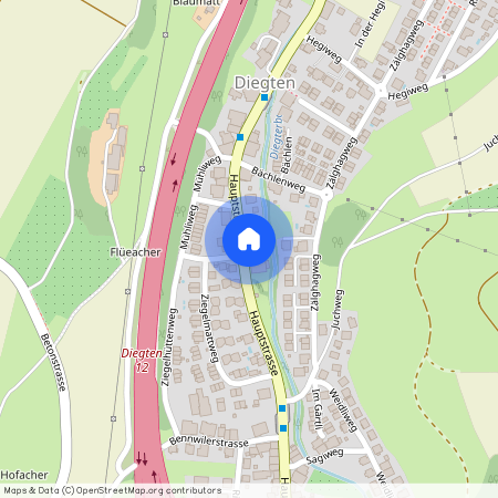 Hauptstrasse 24, 4457, Diegten