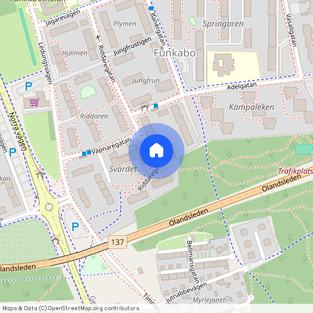 Riddaregatan 8 A Funkabo, Kalmar