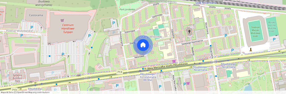 Konstytucyjna 44b, łódzkie, Łódź, Śródmieście