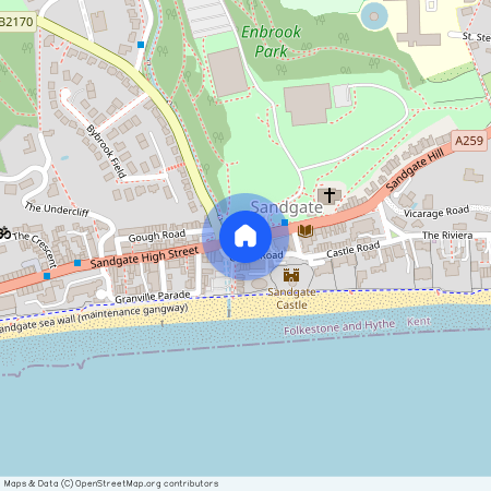 Sandgate High Street, Sandgate, Folkestone, CT20