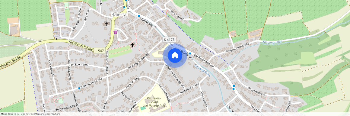 Mühlstraße 30, 69168 Wiesloch-Baiertal