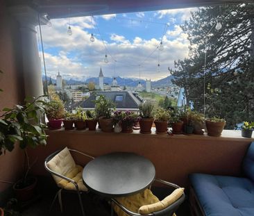 APPARTEMENT 4 PIÈCES À LUCERNE, MEUBLÉ, TEMPORAIRE - Foto 1