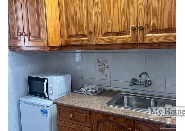 082-479 Renovated two bedroom duplex style bungalow in second line of Playa del Inglés beach.