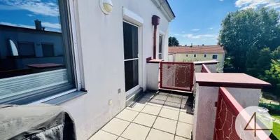 8Min zur U2 - helle 3-Zimmer-DG-Wohnung - sonnige Terrasse - teilmöbliert - Tiefgarage - top Anbindung - Foto 3