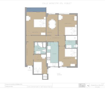 Spacious double room on Monestir de Poblet Street - Photo 5