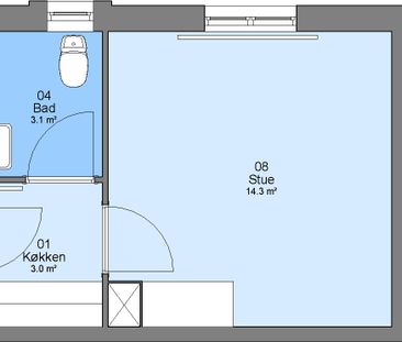 Nørregade, 19, 1. 1, Bramming, 6740 - Foto 1