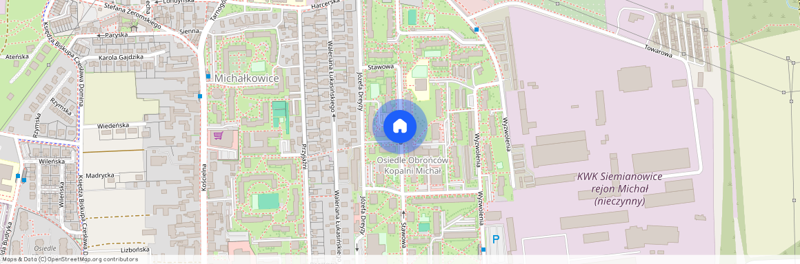 ul. Stawowa, Michałkowice, Siemianowice Śląskie, śląskie