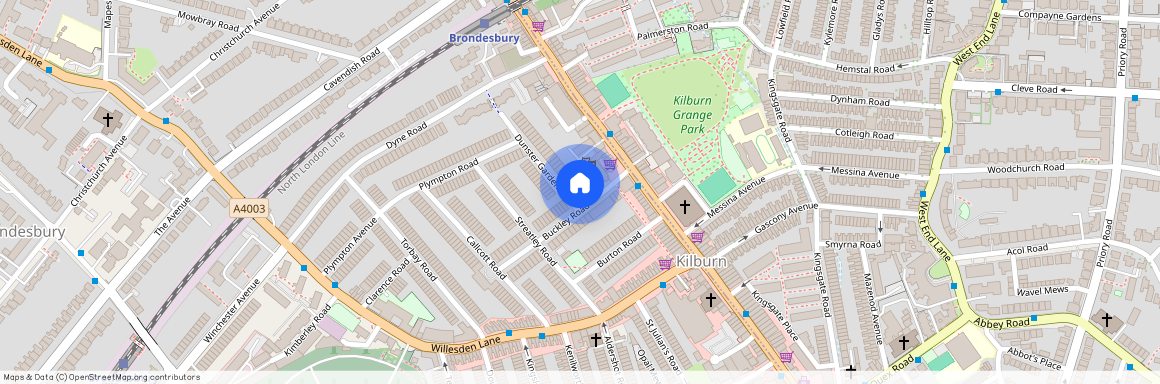 Kilburn, NW6 7NE