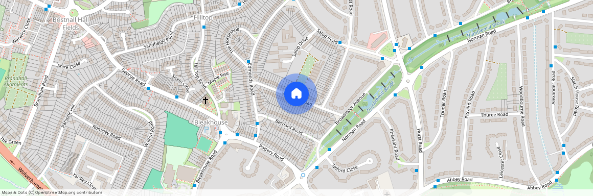 Valentine Road, B68, Oldbury