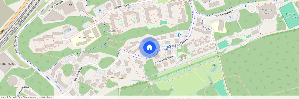 Flemingsberg, Huddinge, Stockholm, Småbrukets backe 64