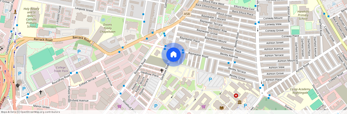 Edgware Street, Leeds, West Yorkshire, LS8