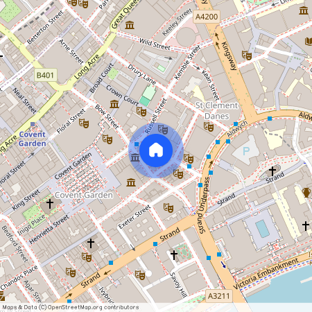 Catherine Street, London, Greater London, Covent Garden, WC2B
