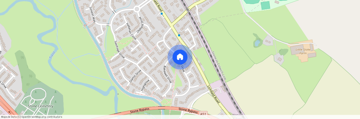 Copeland Drive, Stone, ST15