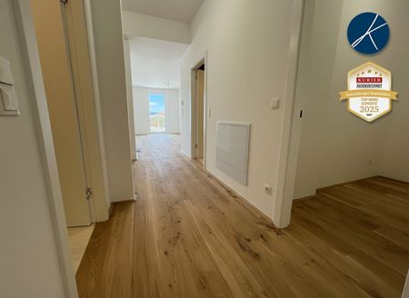 *Superprojekt: ''Über den Baumwipfeln" TOP 49 Sonnige 3 Zimmer + Küche *MIT ZWEI TRAUMHAFTEN WEST-LOGGIEN* - Foto 4