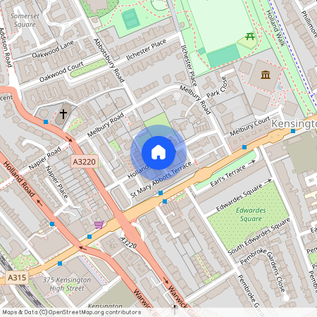 Holland Park Road, London W14