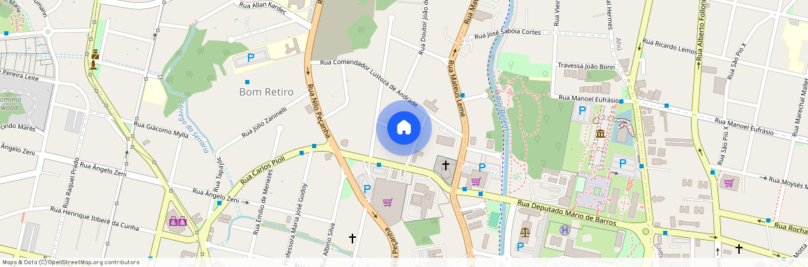 Rua do Verbo Divino, 47, Bom Retiro - Curitiba - PR