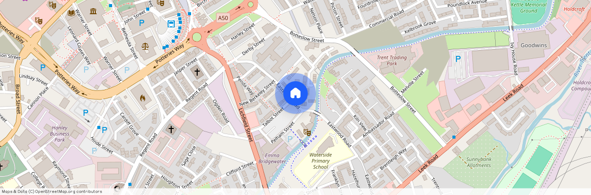 Hanley, Stoke-On-Trent, ST1