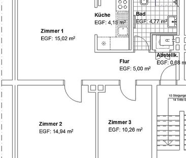 Ansprechende 3 ZKB im Forstfeld! - Photo 1