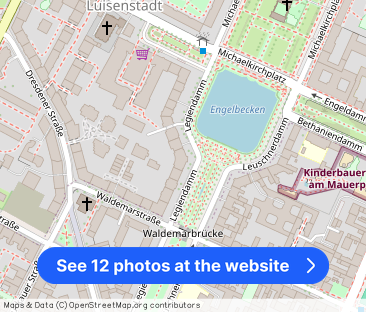 Möblierte 2-Zimmer-Wohnung am Engelbecken,Kurzzeitmiete bis 08/27 - Photo 1