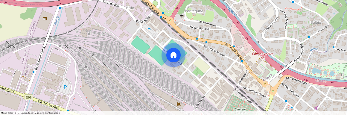 via giuseppe corti, 6828, Balerna