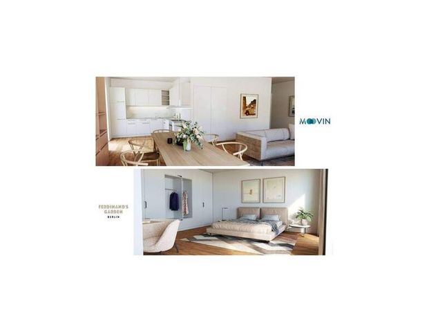 Moderne 2-Zimmer-Wohnung mit EBK und 2 BALKONEN im Neubauquartier 'Ferdinand's Garden' - Foto 1